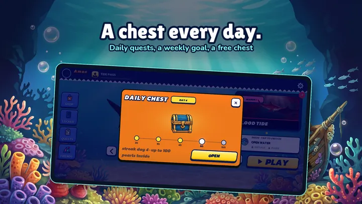 The daily chest and its streak